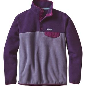 Patagonia Lightweight Synchilla Snap T Fleece Pullover Lupine Purple XXS